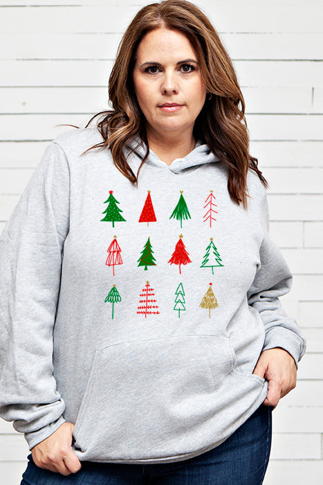 Christmas Trees 4822 Hoodie - Korvel