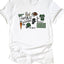 Football Season 4823 Green T-Shirt