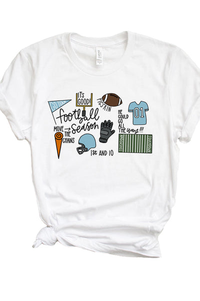 Football Season 4823 light blue - Korvel
