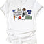 Football Season 4823 T-Shirt in Red and Blue