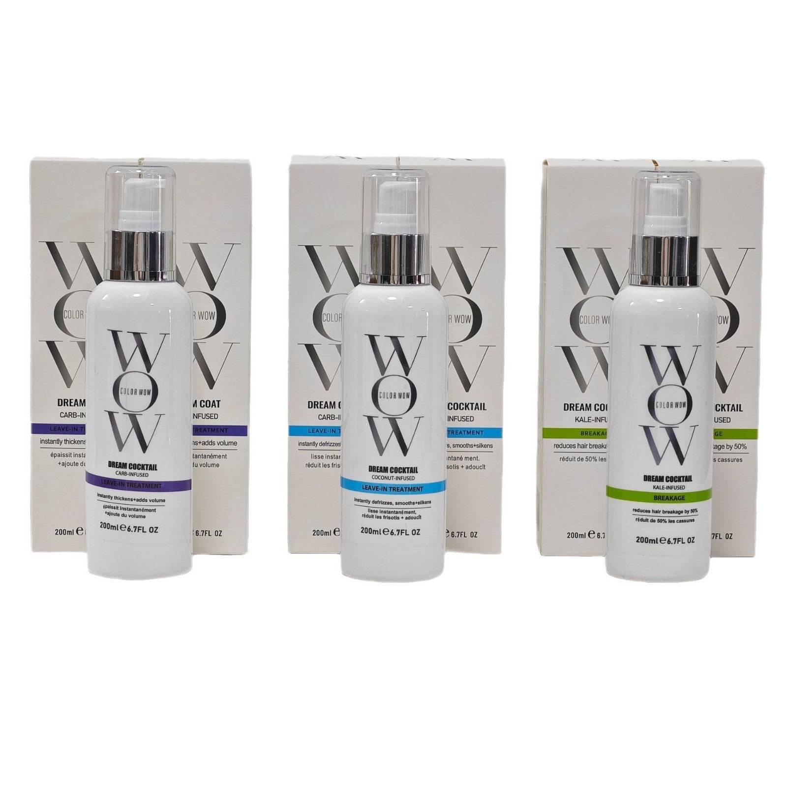 Colorn Wow Wash Free Dream Cocktail Hair Cream 516B 515B 514B Hair Conditioner - Korvel