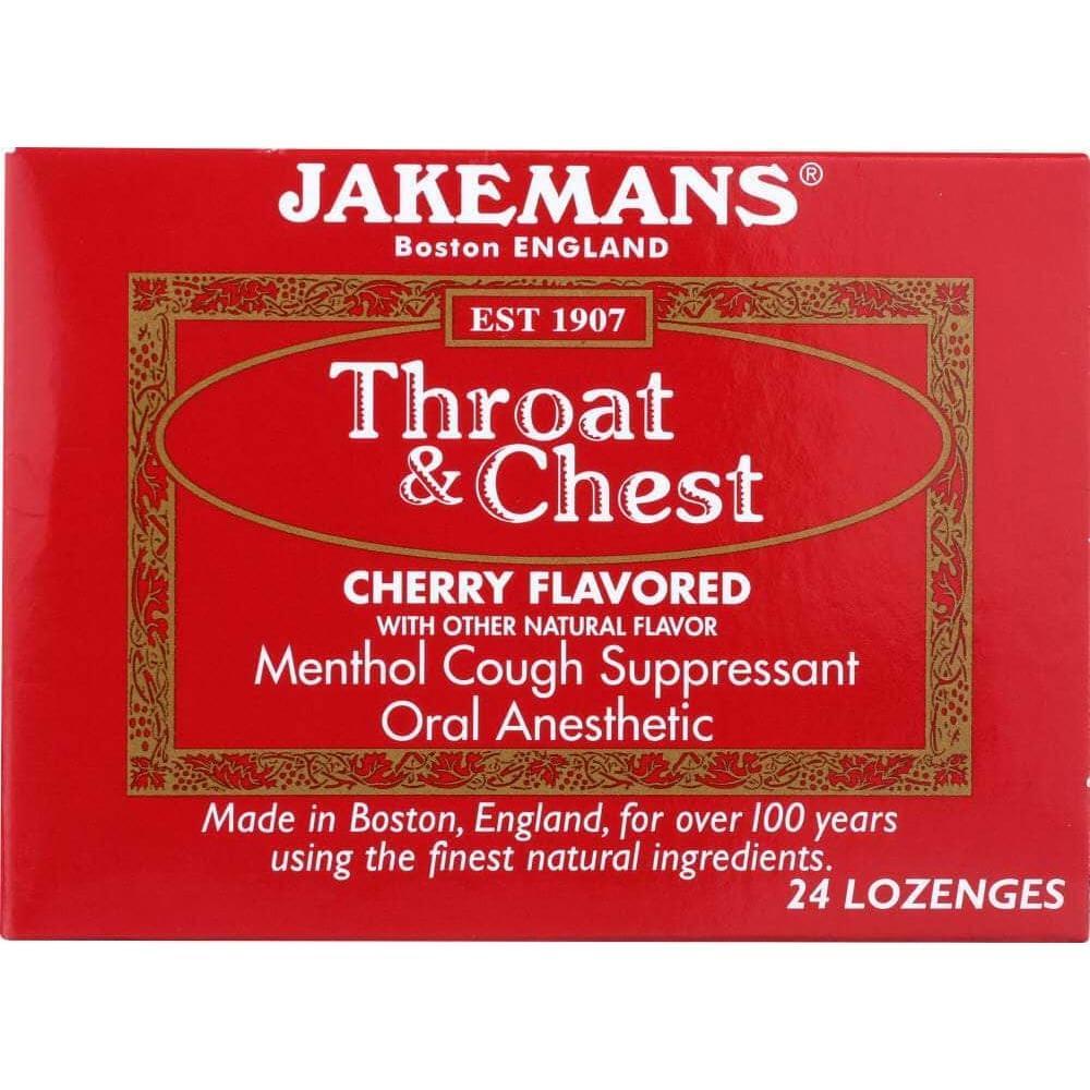 Jakemans Cherry Menthol Lozenges - 24 Count