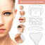 18-Piece Silicone Anti-Wrinkle Sticker Set