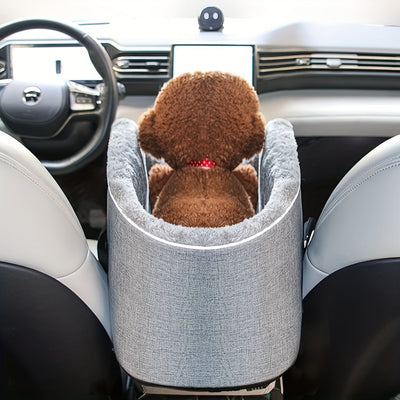Asiento de coche de viaje acogedor para mascotas pequeñas
