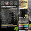 Sea moss Shilajit Frozen Collagen Peptide 2in1 Capsule Help Reduce Wrinkles - Korvel
