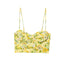 Style Strapless Top with Printed Skirt Set - Korvel