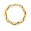 14k Yellow Gold French Cable Link Bracelet - 9mm