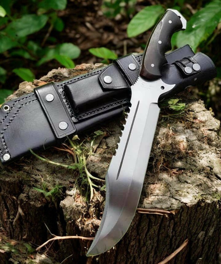 Custom Handmade 15" Bowie Knife – The Ultimate Survival Tool - Korvel