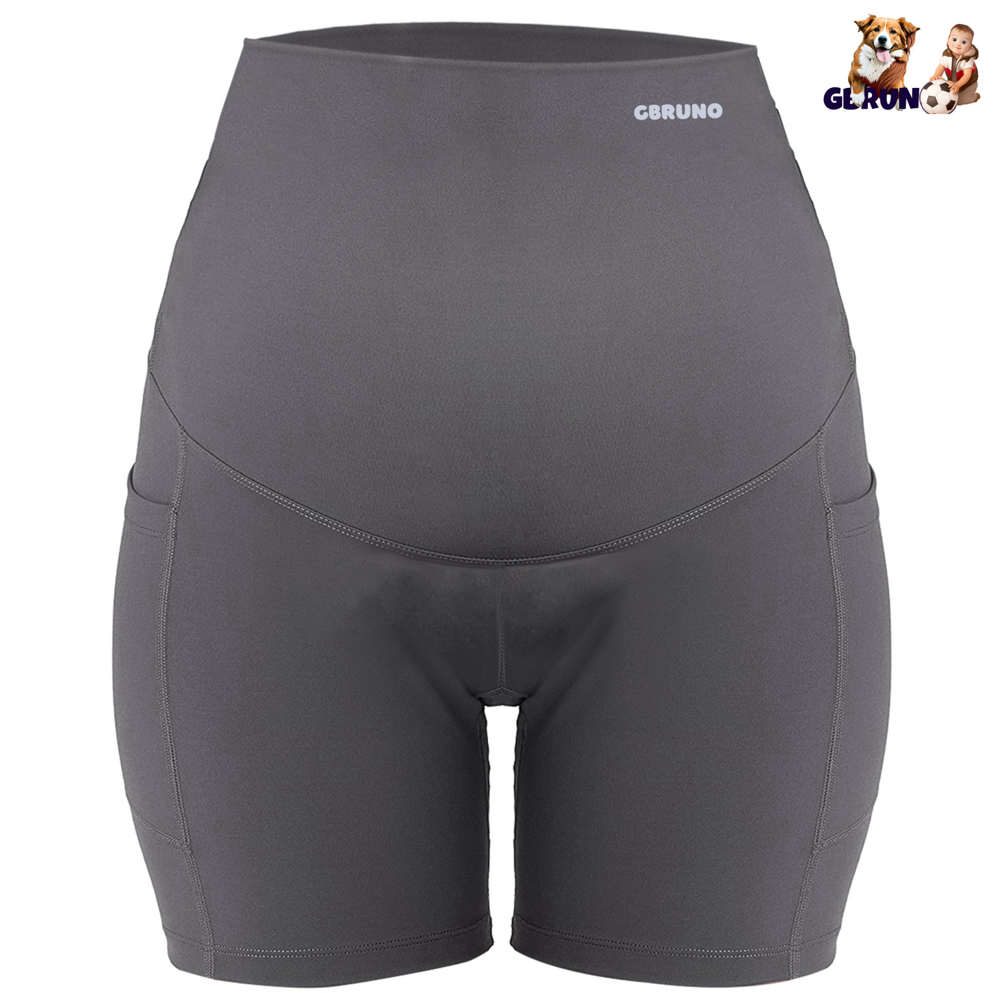 Shorts de maternité sans couture pour mamans actives