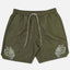 Shorts de jogging pour hommes grande taille avec taille à cordon