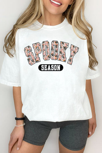 Spooky Faces Comfort Color Tee