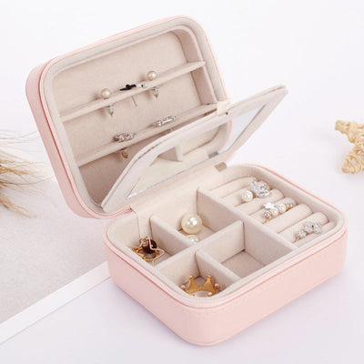 Elegant Mini Jewelry Box for Earrings and Rings