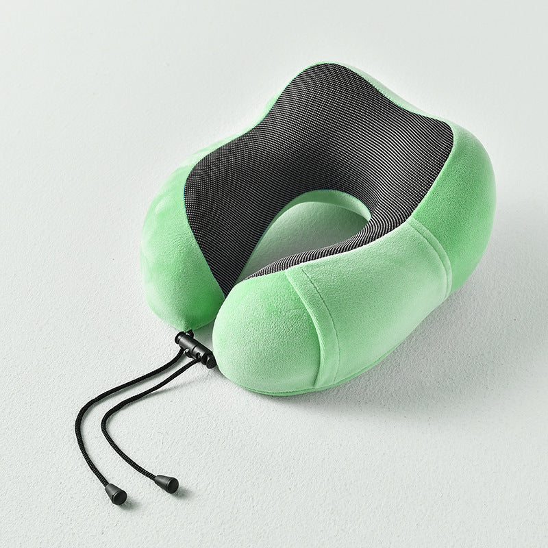 Premium U-Shaped Travel Pillow for Airplane Comfort