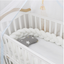 Coussin de Bumper de Lit Braid Knot pour Bébé de 100 cm Premium
