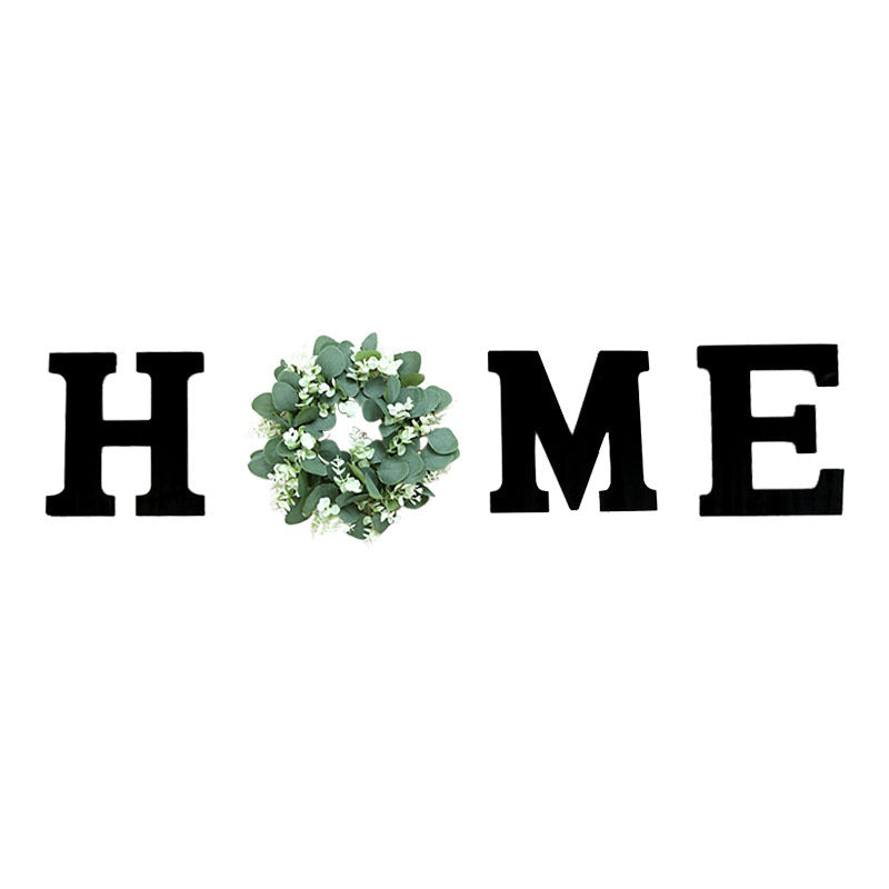 Home Wooden Alphabet Living Room Dining Room Wall Decoration Wall Decoration - Korvel