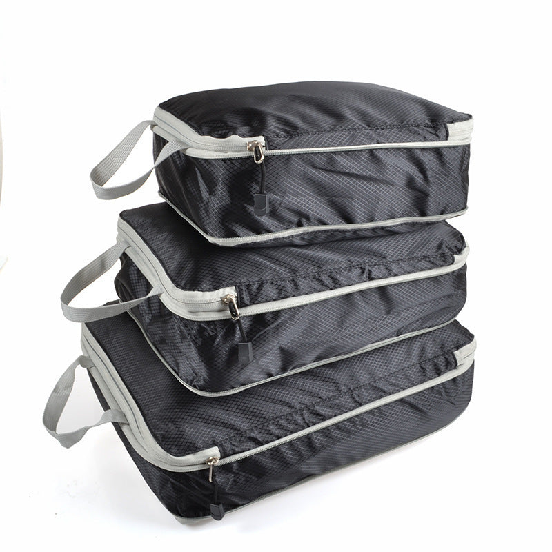 Travel compression packing cubes – ultralight, expandable, for luggage organization - Korvel