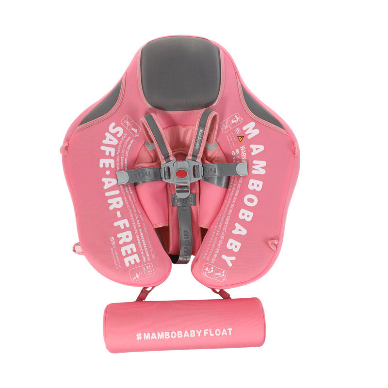 Infants and young children with inflatable seat rings and sunshades beginner's swimming circle home swimming pool - Korvel