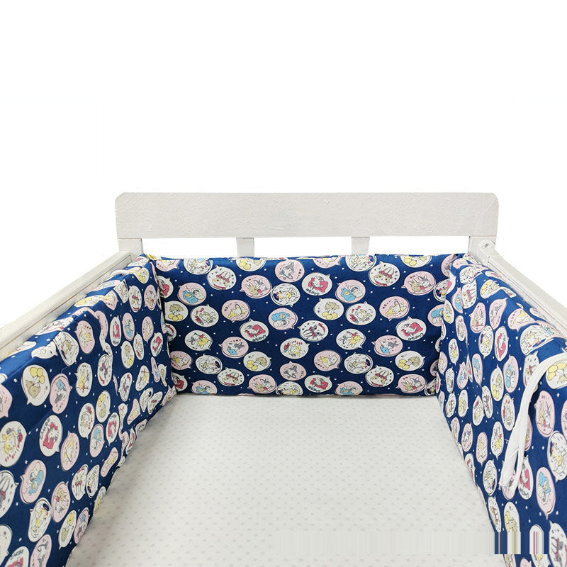 Baby Four Seasons Bed Fence Baby Children Anti fall Cotton Bed Fence Cotton Baby Bed Protective Fence - Korvel