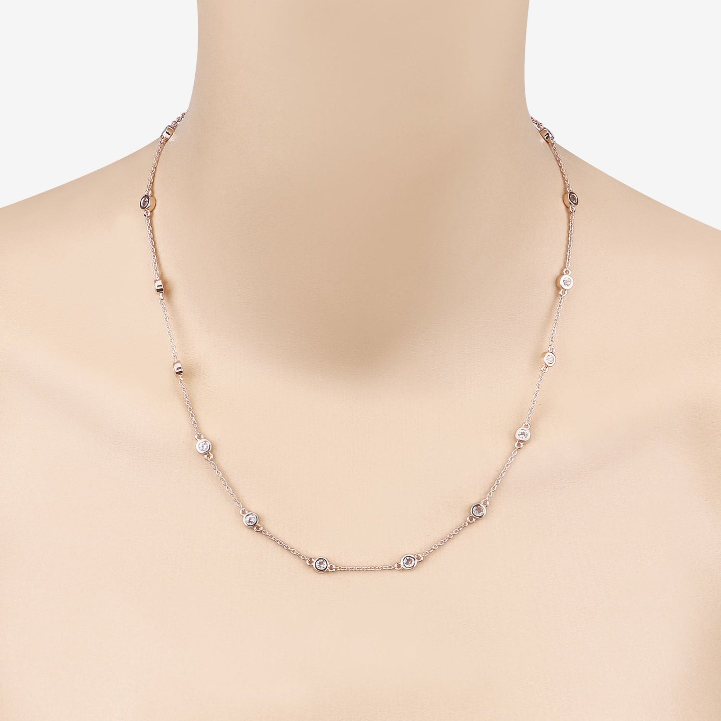 Collier en morganite véritable de 1,62 carat en argent sterling .925
