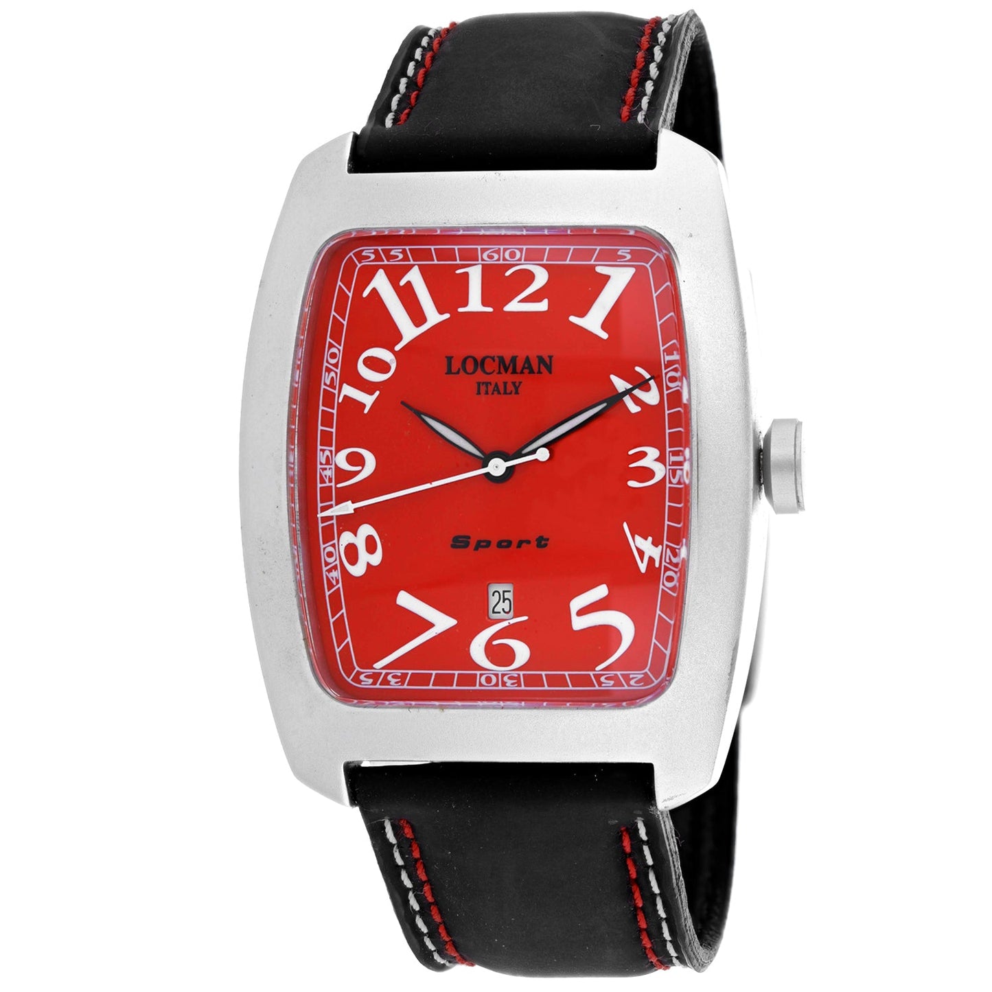 Reloj Clásico para Hombre Locman con Esfera Roja