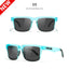 Classic polarized sunglasses for men and women ultra light driving glasses colorful real film sunglasses - Korvel