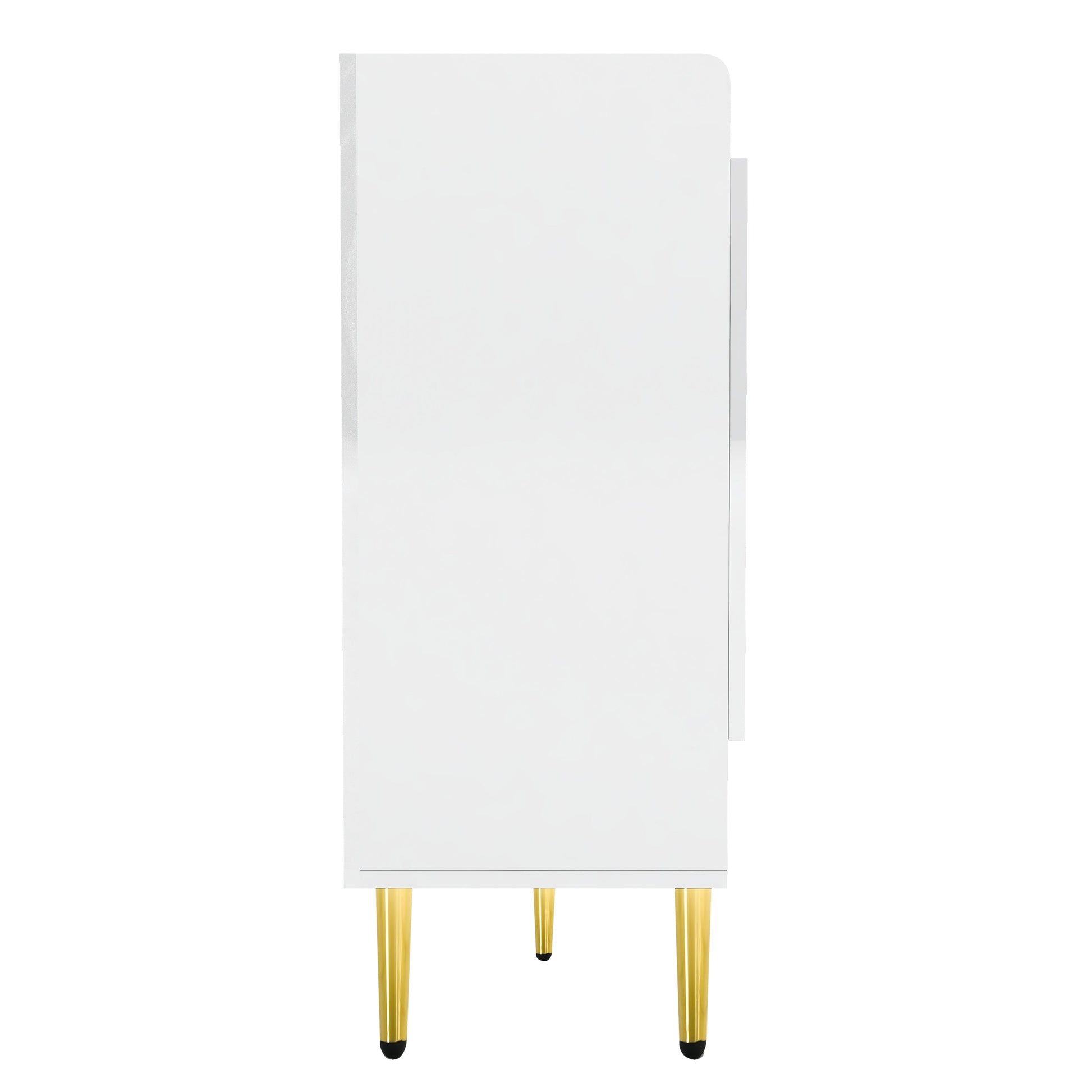 U-Can shoe cabinet with door, 11 layers with adjustable shelves, modern wooden shoe cabinet (PVC surface) - Korvel