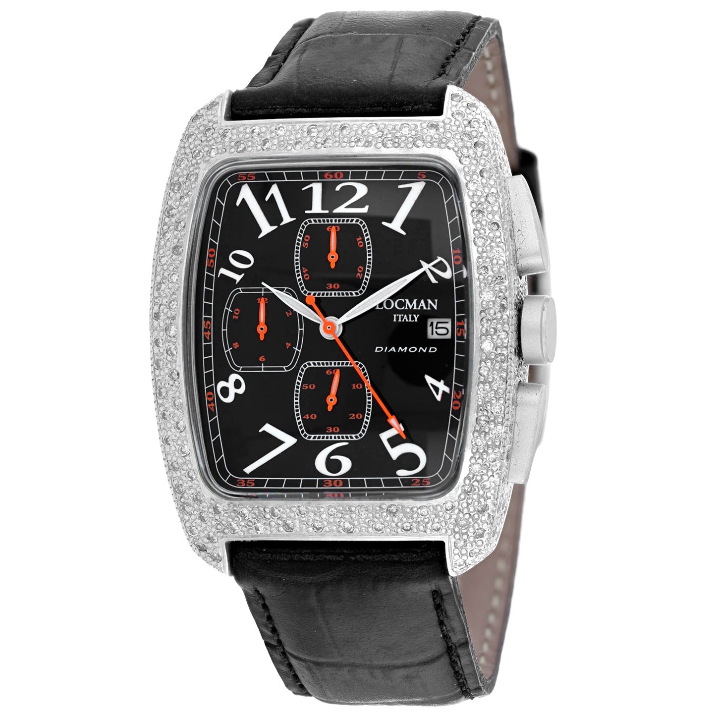 Montre classique en diamant pour femme Locman