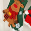 Christmas Day Decoration Cartoon Old Man Elk Snowman Window Decoration Cute Home Christmas Style Gift Bag Hanging Socks - Korvel