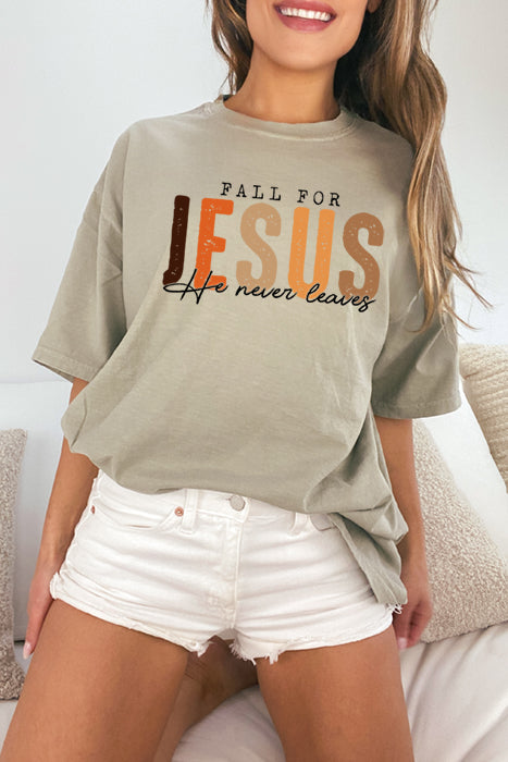 Fall For Jesus Oversized T-Shirt