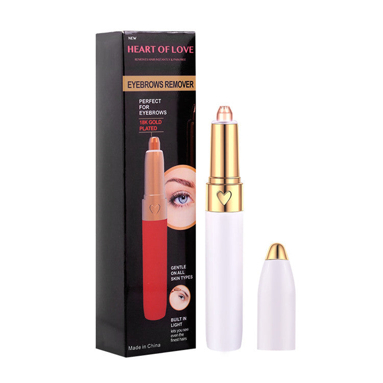 New Electric Eyebrow Trimmer USB Rechargeable Eyebrow Trimmer Easy To Clean Eyebrow Trimmer Shaver Eyebrow Trimmer Epilator - Korvel