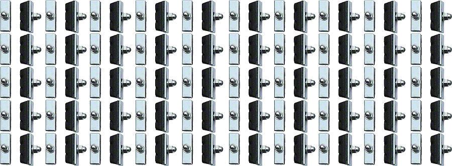 Pastillas de freno Jagwire Basics X-Caliper - Caja negra de 50 pares