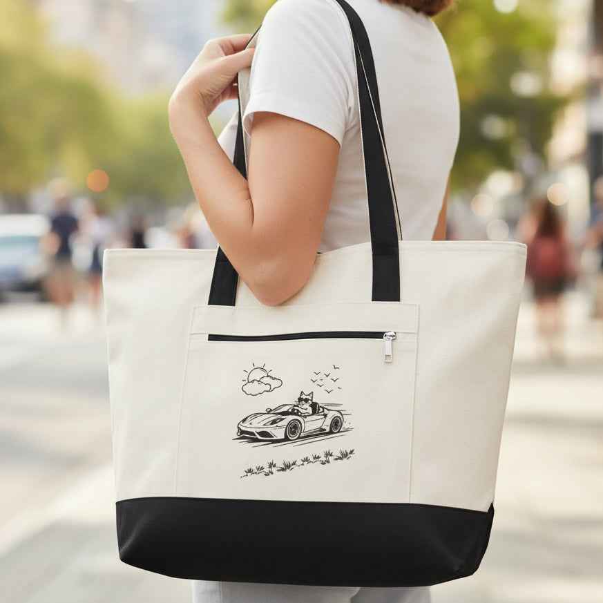 Wander Road Heavyweight Canvas Tote Bag