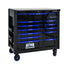 12-Layer Drawer Multi-Purpose Tool Car, With Wheels, Iron Top - Korvel