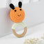 Carving Name Baby Soothing Bell Newborn Gift Bath Gift Knitted Cartoon Doll - Korvel