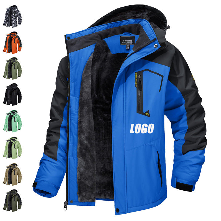 Premium Hooded Men's Jacket for Autumn and Winter
