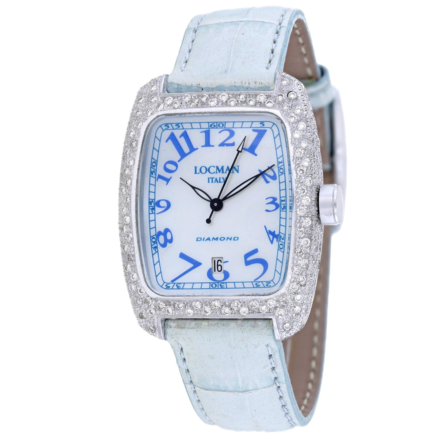 Reloj Clásico de Diamante para Mujer Locman