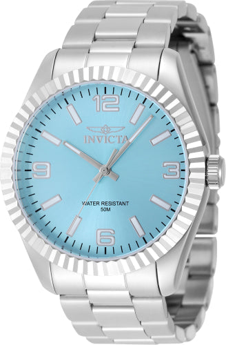 Invicta Men's Specialty Watch - Blue Dial, Stainless Steel