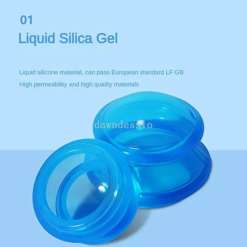 Silicone Cupping Set Suction cups Vacuum Suction Jars Therapy Slimming Body Face Massage Cupping Anti Cellulite Weight Loss - Korvel