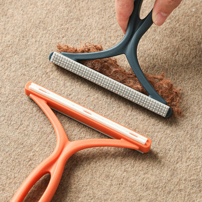 Hair Scraper Silicone Electrostatic Brush Household Sweater Hair Remover Cat Hair Remover Carpet Pet Clothing Hair Remover - Korvel