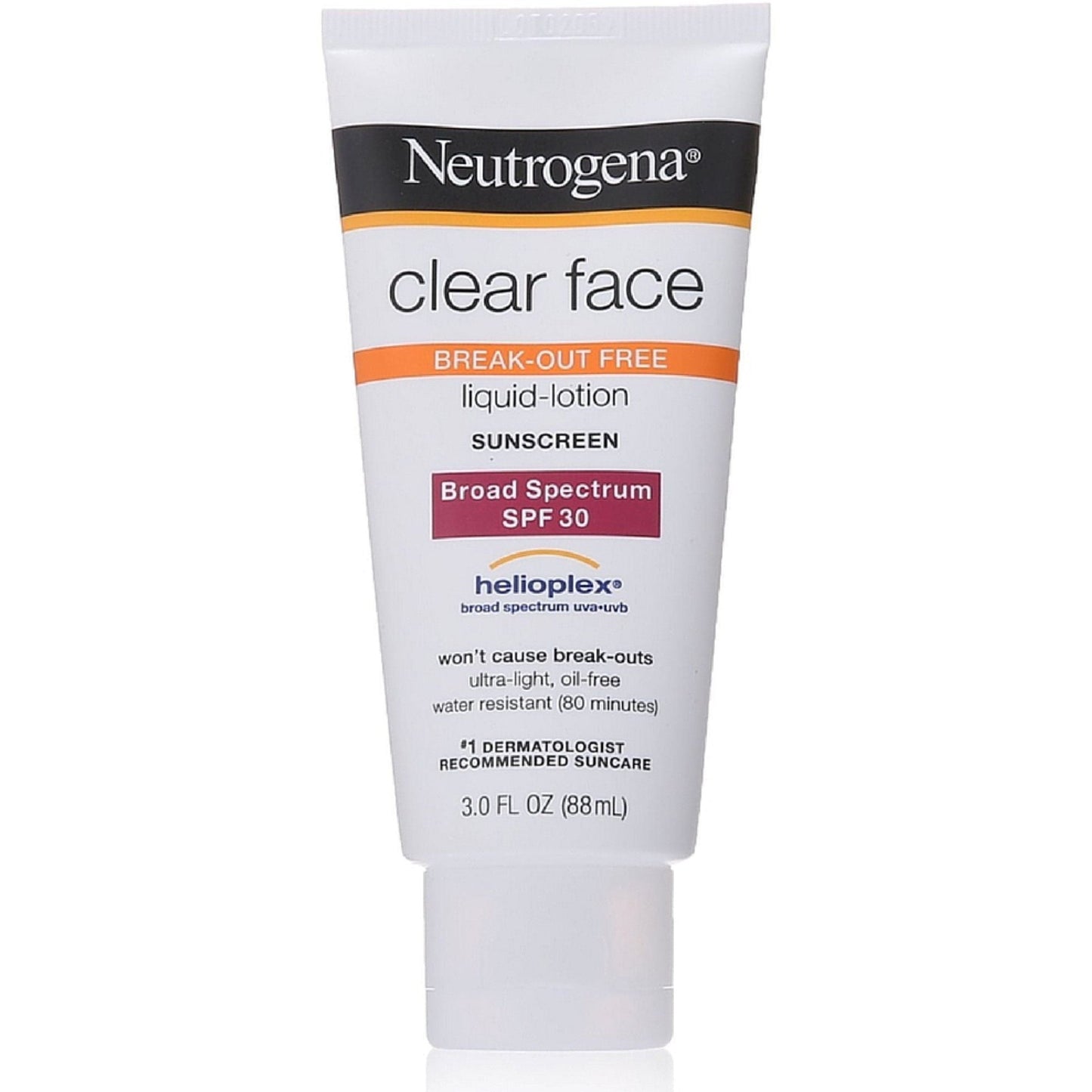Neutrogena Clear Face Loción Solar Líquida SPF 30 - 88ml
