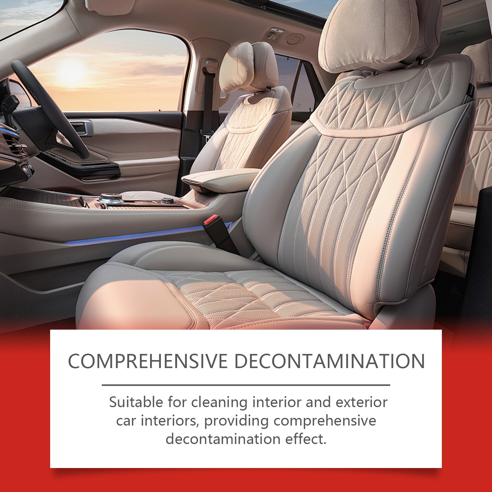 Automotive Interior Stain Remover, Automotive Leather Dashboard Seat Stains Multi-Functional Interior Cleaner - Korvel