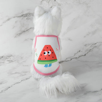 Cute Fruit Camisoles for Pets - Breathable Tank Tops