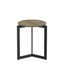 19.68''H Round Accent End Table with Sturdy Metal Frame