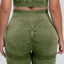 Shorts Actifs Taille Haute Lavés