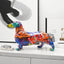 Modern minimalist sausage dog ornaments, creative home wine cabinet decorations, office desktop decorations, handicrafts - Korvel