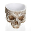 New Resin Plant Grass Skull Flowerpot Creative Indoor Skull Shape Potted Skeleton Craft Ornaments - Korvel