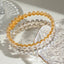 Stainless Steel Inlaid Zircon Bracelet - Korvel