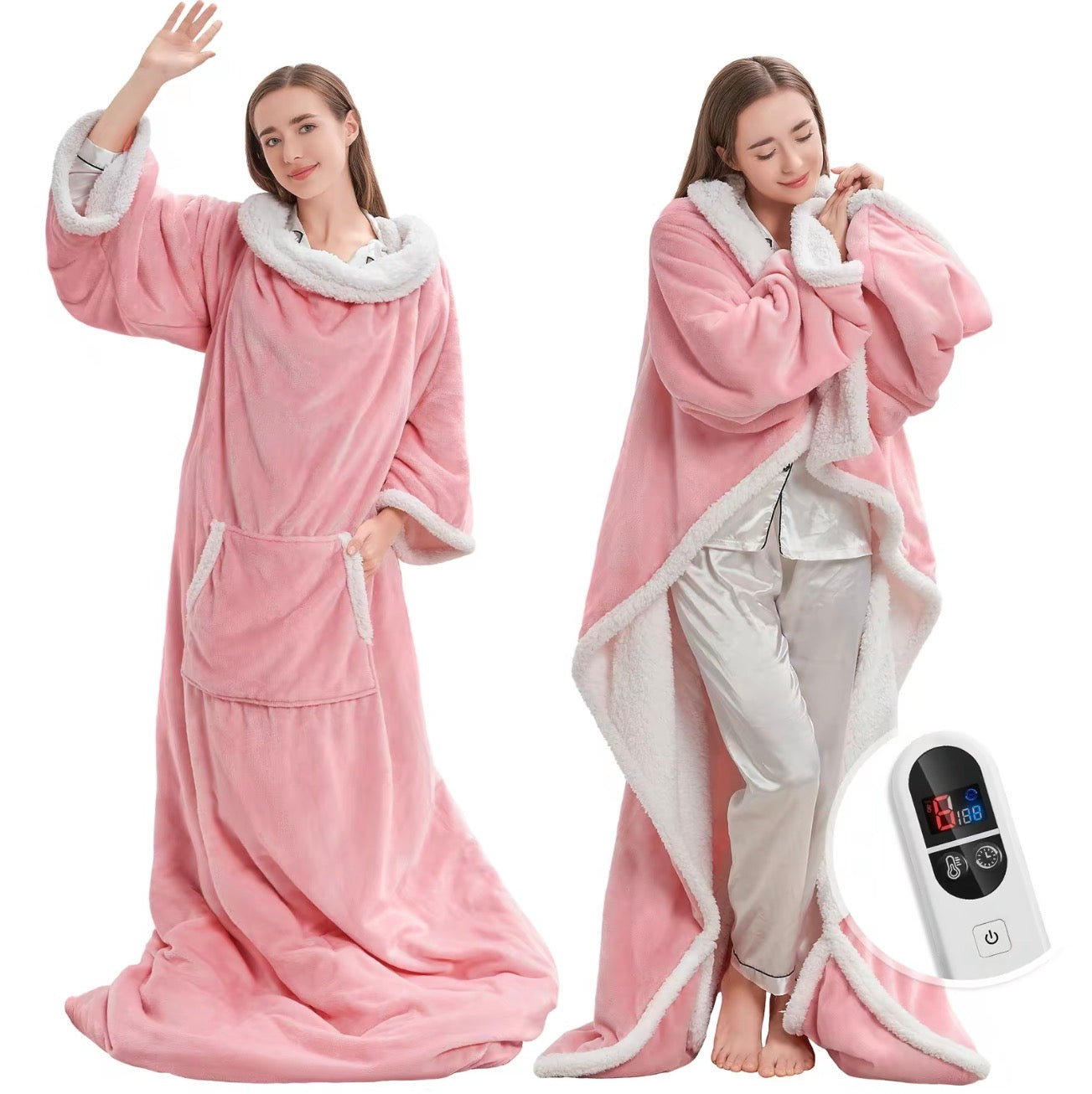 CozyNest Heated Wearable Blanket - Korvel