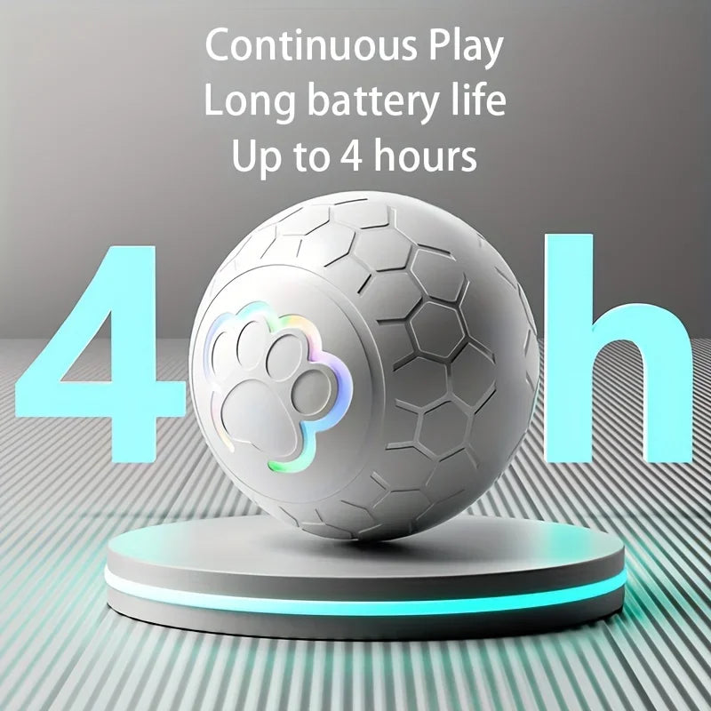 Interactive Rechargeable Dog Toy Ball - Smart Bouncing Fun