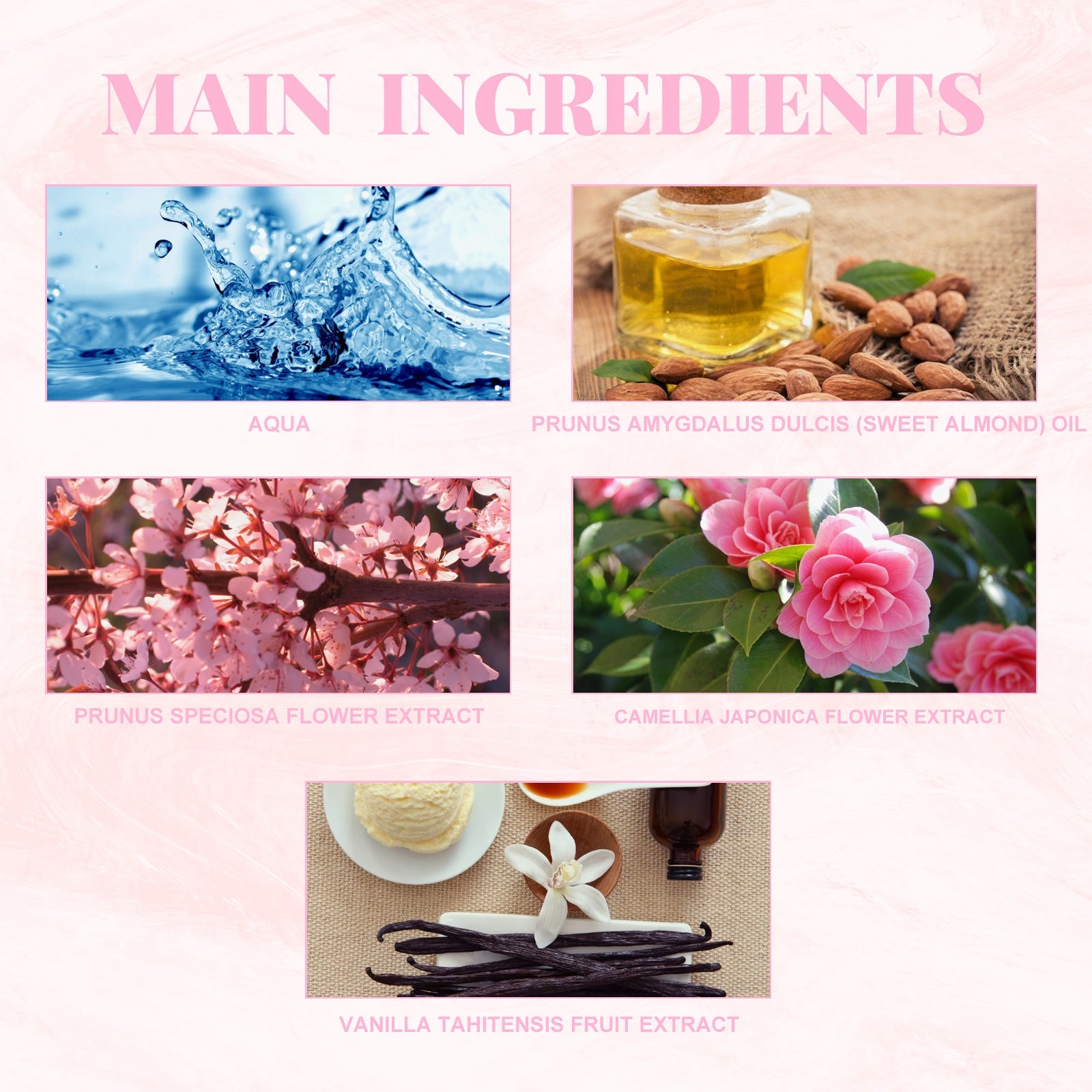 Blooms Almond Fragrance Mist, Lasting Fragrance Fresh And Natural Couples Date With Fragrance To Bring Atmosphere Encounter - Korvel